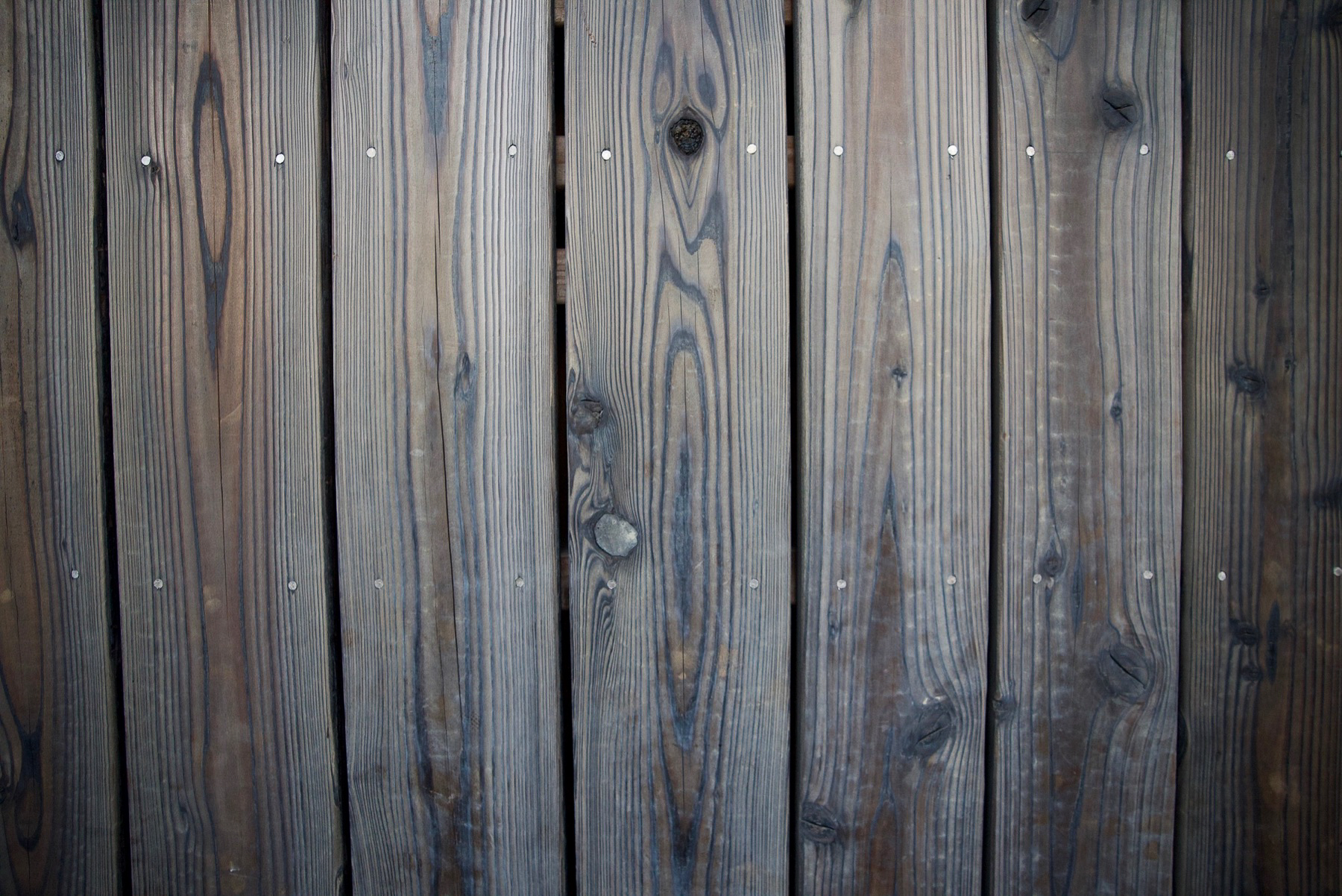 Weathered wood planks