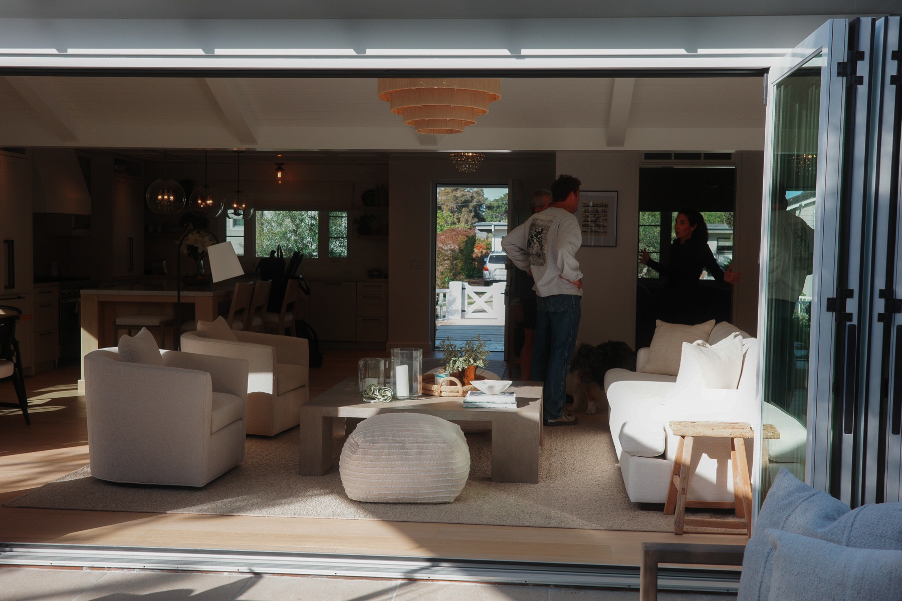 Open living room